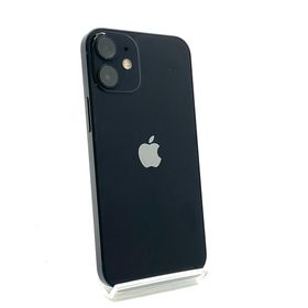 アップル(Apple)の【全額返金保証】【最速発送】Apple iPhone iPhone 12 mini 64GB ブラック au SIMフリー 動作確認済(スマートフォン本体)