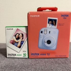 FUJIFILM instax mini 12 本体 + フィルム10枚