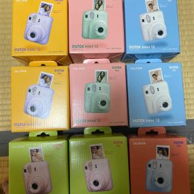Fujifilm instax mini 12 カラーバリエーション- 9台