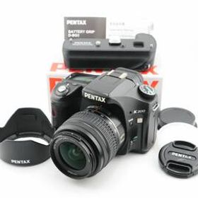 ★良品★ペンタックス PENTAX K200D + SMC PENTAX-DAL 18-55mm F3.6-5.6 + D-BG3(外箱・説明書付) ★ W0910＃3375