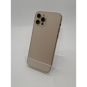 【中古】Apple docomo 【SIMロック解除済み】 iPhone 12 Pro 128GB ゴールド MGM73J/A【新宿】保証期間１週間【ランクC】