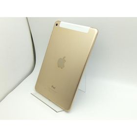 【中古】Apple docomo 【SIMロック解除済み】 iPad mini4（2015） 64GB ゴールド MK752J/A【新橋】保証期間１ヶ月【ランクC】
