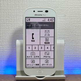 JA529 ワンセグdocomo らくらくスマートフォン F-06F 本体