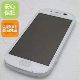 新品同様 F-06F らくらくスマートフォン3 ホワイト 即日発送 スマホ FUJITSU DoCoMo 本体 白ロム 土日祝発送OK 06000