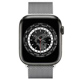 Apple Apple Watch Edition Series7 45mm GPS+Cellularモデル ML8X3J/A+ML783FE/A A2478【スペースブラックチタニウムケース/シルバーミラネーゼループ】 [中古] 【当社3ヶ月間保証】 イオシス