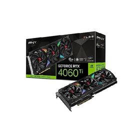 PNY GeForce RTX 4060 Ti 8GB XLR8 Gaming VERTO EPIC-X ARGB 3FAN グラフィックスボード VCG4060T8TFXXPB1 VD8530