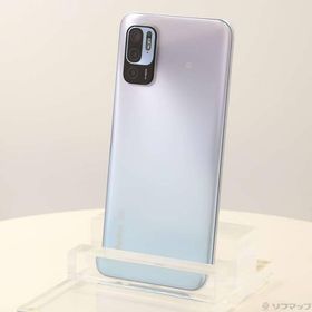 〔中古〕Xiaomi(シャオミ) Redmi Note 10 JE 64GB クロームシルバー XIG02 au SIMフリー〔297-ud〕