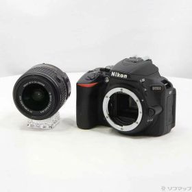 【中古】Nikon(ニコン) NIKON D5500 18-55 VRII レンズキット ブラック 【295-ud】