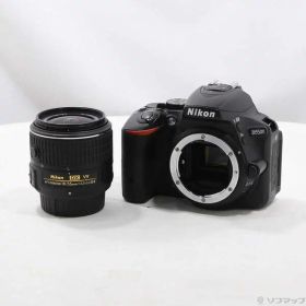 【中古】Nikon(ニコン) NIKON D5500 18-55 VRII レンズキット ブラック 【262-ud】