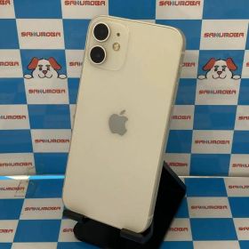 【中古】iPhone12 mini 128GB ホワイト MGDM3J/A docomo版SIMフリー