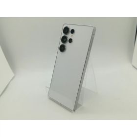 【中古】SAMSUNG 国内版 【SIMフリー】 Galaxy S25 Ultra チタニウムホワイトシルバー 12GB 256GB SM-S938Q【OSU301】保証期間1ヶ月【ランクA】