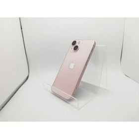 【中古】【赤ロム保証あり】Apple au 【SIMフリー】 iPhone 13 mini 128GB ピンク MLJF3J/A【川崎駅前】保証期間１ヶ月【ランクC】