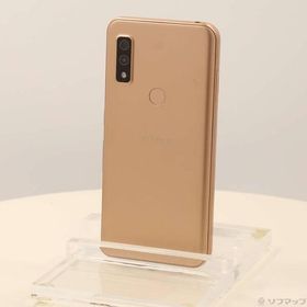 〔中古〕FUJITSU(富士通） arrows We 64GB ローズゴールド FCG01 au SIMフリー〔349-ud〕