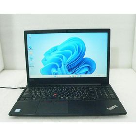 Windows11 Pro 64bit Lenovo ThinkPad E590 (20NU-S1SP00) Core i5-8265U 1.6GHz メモリ 8GB 256GB(NVMe SSD) 15.6インチ(1366x768)