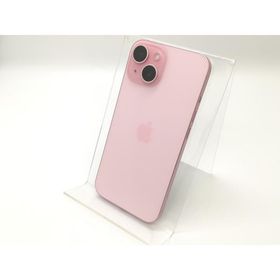 【中古】Apple 国内版 【SIMフリー】 iPhone 15 512GB ピンク MTMV3J/A【秋葉4号】保証期間１ヶ月【ランクB】