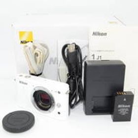 【美品】Nikon ニコン ミラーレス一眼カメラ Nikon 1 J1 ボディ ホワイト #r7-375