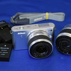 Nikon1 J1 Wズームレンズ ☆ショット数481枚☆【上物】 新品バッテリー、充電器付き
