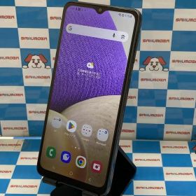 【中古】Galaxy A32 5G 64GB オーサムブラック SCG08 SIMロック解除済 au