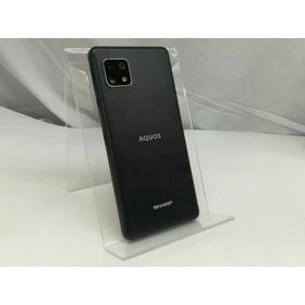 【中古】SHARP 国内版 【SIMフリー】 AQUOS sense4 ブラック 4GB 64GB SH-M15【札幌】保証期間１ヶ月【ランクB】