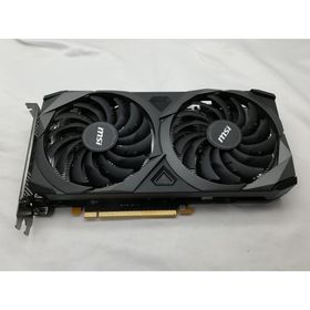 【中古】MSI GeForce RTX 3060 VENTUS 2X 12G OC RTX3060(LHR)/12GB(GDDR6)/PCI-E【秋葉3号】保証期間１週間