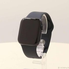 〔中古〕Apple(アップル) Apple Watch SE 第2世代 GPS 40mm ミッドナイトアルミニウムケース ミッドナイトスポーツバンド〔262-ud〕