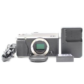 FUJIFILM X-E1 ボディ シルバー ミラーレス一眼レフカメラ 富士フィルム