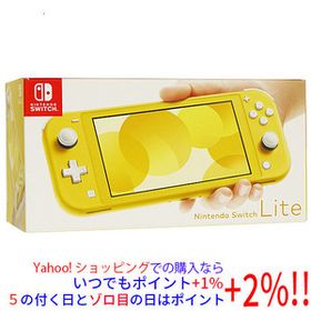 【中古】任天堂 Nintendo Switch Lite(ニンテンドースイッチ ライト) HDH-S-YAZAA イエロー 本体いたみ 元箱あり