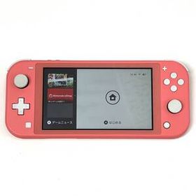【中古/訳あり品】Nintendo Switch Lite 本体 コーラル HDH-S-PAZAA 任天堂