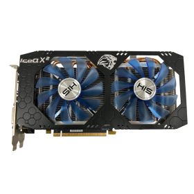 HIS HS-580R8LC RX580 loeQ X OC 8G グラフィックボード PCパーツ グラボ ジャンク O10706026