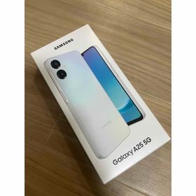 サムスン(SAMSUNG)の【ほぼ新品】SAMSUNG Galaxy A25 5G SCG33 ライトブルー(スマートフォン本体)