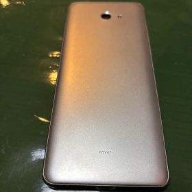 KYV47 シルバー スマートフォン本体 シャンパンゴールド