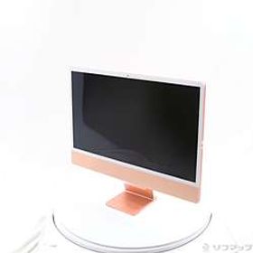 iMac 24-inch Mid-2021 Z133 Apple M1 8コアCPU_8コアGPU 8GB SSD512GB オレンジ 〔macOS Big Sur v11〕