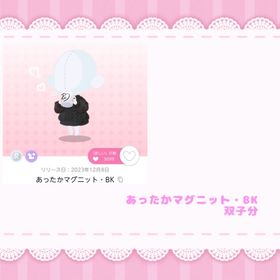 あったかマグニット・BK 双子分 | ポケコロツイン(ポケツイ)のアカウントデータ、RMTの販売・買取一覧