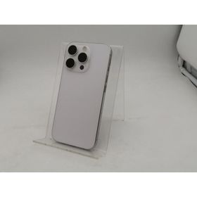 【中古】Apple 国内版 【SIMフリー】 iPhone 16 Pro 128GB ホワイトチタニウム MYMW3J/A【なんば】保証期間１ヶ月【ランクA】