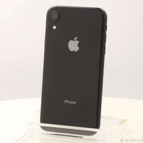 〔中古品〕 iPhoneXR 64GB ブラック MT002J／A SIMフリー【297】