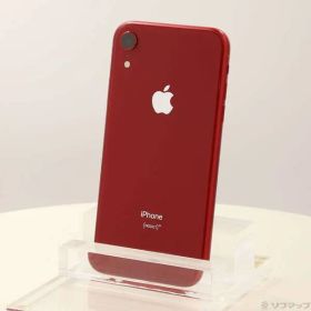 〔中古品〕 iPhoneXR 64GB プロダクトレッド MT062J／A SIMフリー【352】