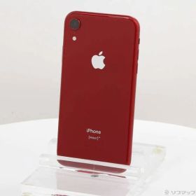 〔中古品〕 iPhoneXR 64GB プロダクトレッド MT062J／A SIMフリー【352】
