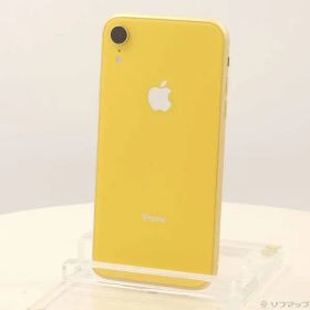〔中古品〕 iPhoneXR 128GB イエロー MT0Q2J／A SIMフリー【352】