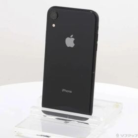 〔中古品〕 iPhoneXR 128GB ブラック MT0G2J／A SIMフリー【269】
