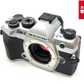 【中古】 【美品】 OM SYSTEM OM-5 Mark II ボディ シルバー