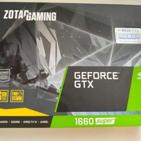 ZOTAC GeForce GTX 1660 Super グラボ ビデオカード
