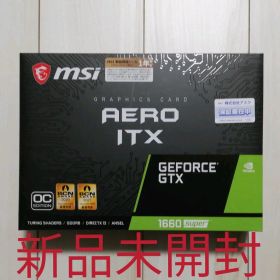 【新品未開封】MSI GeForce GTX 1660 SUPER AERO