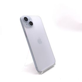 iPhone 15 Plus 256GB ブルー SIMフリー 白ロム 動作確認済 85%【全額返金保証】【最速発送】