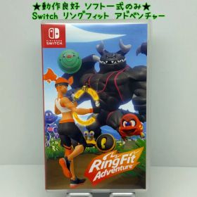 ★動作良好 ソフト一式のみ★Switch リングフィット アドベンチャー スイッチ フィットネス RingFit Adventure ニンテンドー NINTENDO