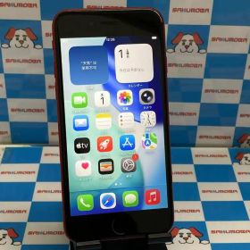 【中古】iPhoneSE 第2世代 256GB Product Red MXVV2J/A AU版SIMフリー