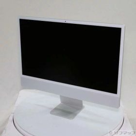 【中古】Apple(アップル) iMac 24-inch Mid-2021 MGPD3J／A Apple M1 8コアCPU_8コアGPU 8GB SSD512GB シルバー 〔15.7 Sequoia〕 【262-ud】