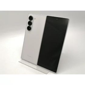 【中古】SAMSUNG 国内版 【SIMフリー】 Galaxy Z Fold6 ホワイト 12GB 256GB SM-F956QZWASJP【大須2】保証期間1ヶ月【ランクB】