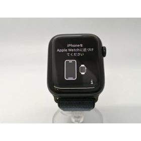 【中古】Apple Apple Watch SE2 44mm GPS ミッドナイトアルミニウムケース/ミッドナイトスポーツループ MREA3J/A【大阪堂島】保証期間1ヶ月【ランクA】