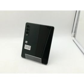 【中古】SAMSUNG au 【SIMフリー】 Galaxy Z Fold3 5G ファントムグリーン 12GB 256GB SCG11【神戸】保証期間1ヶ月【ランクB】