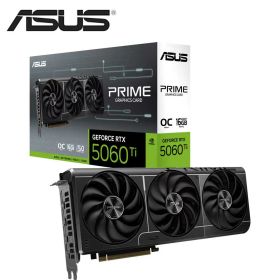 ASUS｜エイスース ASUS PRIME GeForce RTX 5060 Ti 16GB GDDR7 OC Edition （NVIDIA GeForce RTX 5060Ti チップセット搭載 / PCI Express 5.0 グラフィックスボード） PRIME-RTX5060TI-O16G